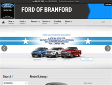 Tablet Screenshot of fordofbranford.com